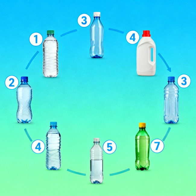 常用塑料瓶知識(shí)大匯總：看懂材質(zhì)、用對(duì)方法、做好回收